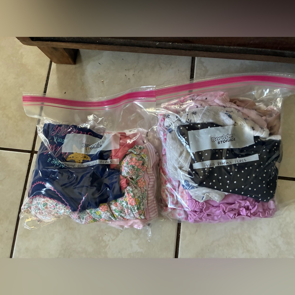 Preemie girl bundle lot